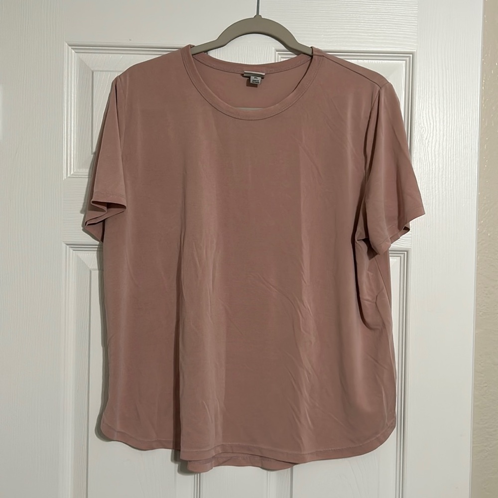 A New Day Women’s Pink Casual Flowy Blouse Size XL